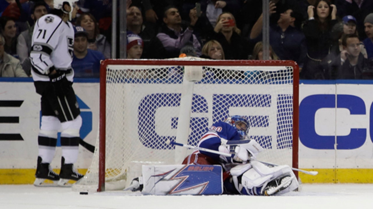 Lundqvist stops 36 shots, Rangers beat Kings 3-2 (Jan 23, 2017)